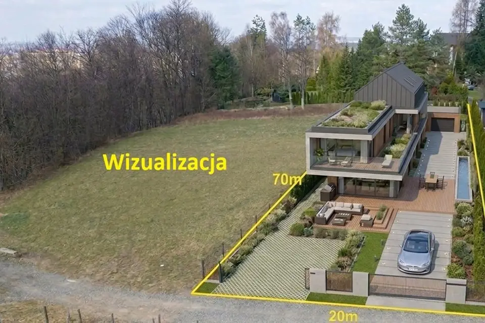 Na sprzedaż wyjątkowa działka budowlana położona przy ul. – Bielsko-Biała