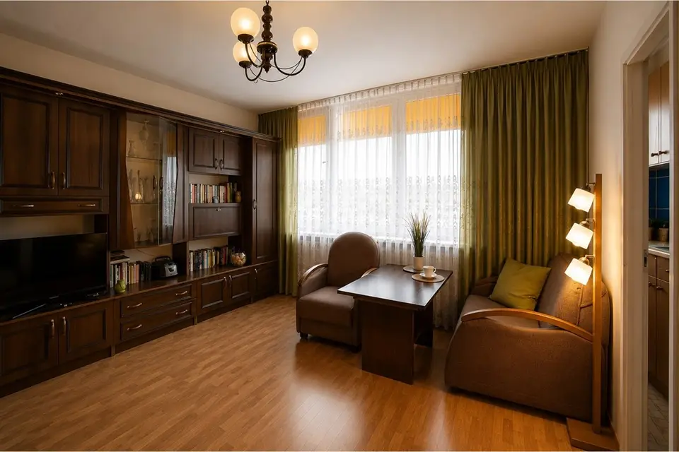 Oferuję na sprzedaż funkcjonalną kawalerkę o powierzchni 29,64 m2, usytuowaną na 10. – Łódź