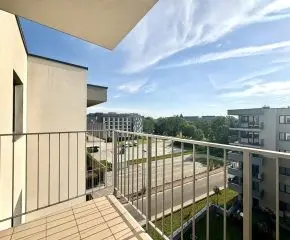 Widokowe 2-pokojowe mieszkanie z balkonem – Kraków
